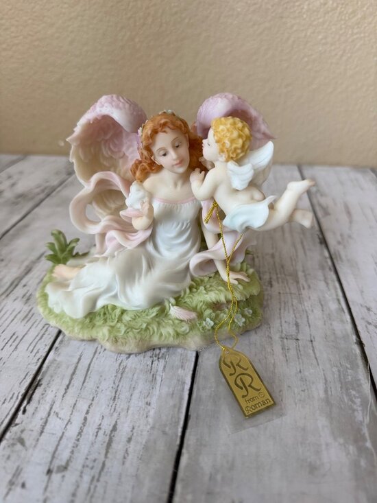 Roman, Inc Other - 2002 Seraphim Classics Treasured Friends Golden Wings Exclusive #84352 - No Box